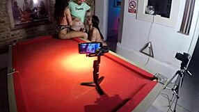 Cardozo enjoys a hot anal session with Dinnigata while in the backyard