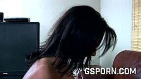 Black on black sex with a beautiful blonde woman of age