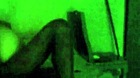 A real girl peeking bare white ass getting fucked by BBC on cam