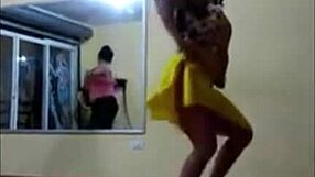 Carmen, the prostitutes dances erotically in front of the camera