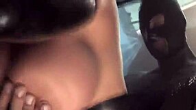 She may be a small girl, but she takes her man’s cock and gets whipped and fucked like a dog