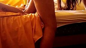 Small-busted Venezuelan nymphet only gets her dose of big cock