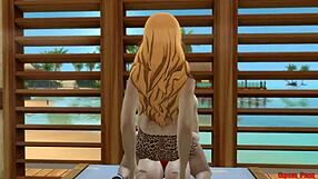 This video featuring anal sex and big cock action in 3D anime porn