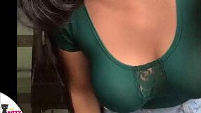 Straight teen with natural 34DD boobs and meaty ass getting pounded