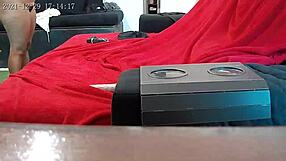 Fetish action captured on webcam by real amateur couple