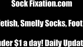 Foot fetish guy, very hot, just go to stockings