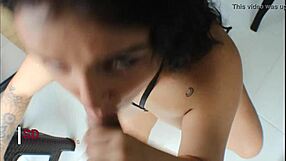 Melanie Caceres is teen babe who stays jerk off instructions and blowjob