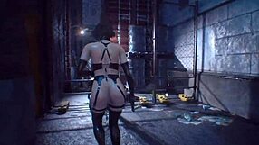 Jill Valentine in her underwear on camera, sexy teen