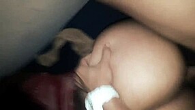 Step sister gets her tight asshole stretched black teen