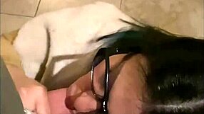 Get Cummed On Camera, Hot married slut gives side job