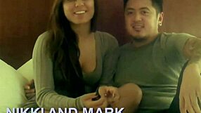 Here we see a hot threesome between two Asian couples and your softcore swingers