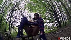 Real amateur sex out in the great outdoors