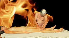 A tantric massage for this amateur gay