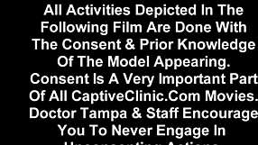 ” … doctor Tampa examines what happen when the mind controls the body with latex-clad teen Jackie Banes.”