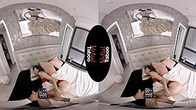 HD virtual porn video enslaved shaved pussy gets pounded
