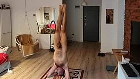 A stunning display: Adriana and Oana in nudism yoga