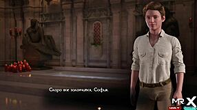 in the treasure of nadia game, a guy invites an ebony teen home and fucks her ass hard