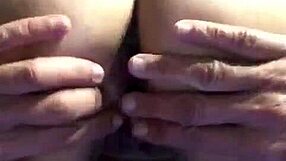 mature spanish woman teases her pussy