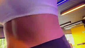 Me Melei Gets Excited Watching This Petite Pornstar With Perfect Tits At The Gym