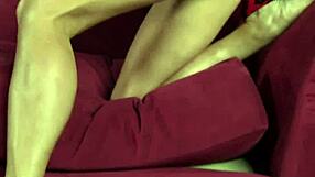 Nikita von james masturbates alone