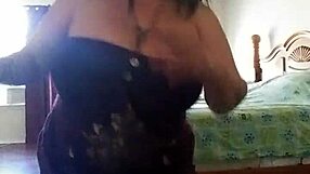 latina dancer flaunts fat pussy and big tits