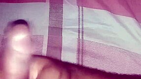 Brazilian teen jerks off and cums hard in POV facial