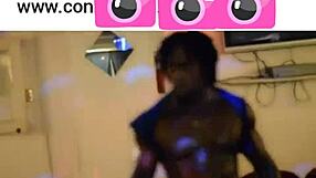 hey, that freak really sucks that male stripper in this wild orgy scene