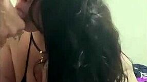 Camila Vegas Swallows Cum in Mouth During Blowjob