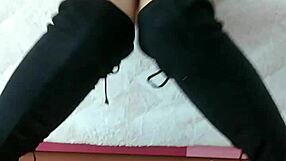 i love showing my boyfriend my wet pussy and natural tits while he watches me play solo