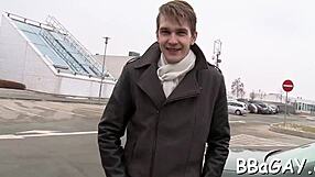 Erotic encounter of hot gay men