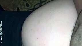 Watch me cum all over her ass