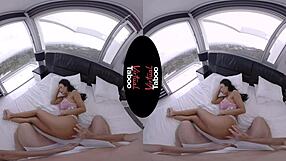 i'm cheating with a shaved brunette in virtual taboo blowjob. feels so wrong and hot.