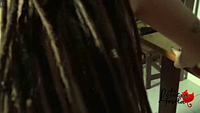 Uncle catches niece naked and cums in her tight pussy