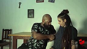 Uncle catches niece naked and cums in her tight pussy