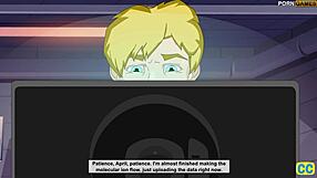 Dr. Reed's cartoon sex portal game mixes humor with wild group sex adventures