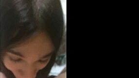 Trans performer delivers sloppy blowjob in casting interview