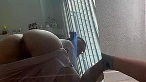 Latina Dancer Sways with Big Ass in Lap Dance