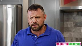 In a Blowjob Session: Sergeant Miles and Violet Gems