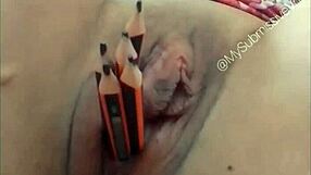 I penetrate with colored pencils and my husband goes crazy