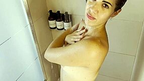 She undresses and showers in front of her best friend's husband