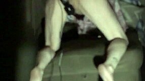 daynish masturbates her shaved pussy alone