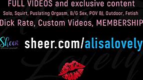 alisa lovely, a slut in sexy lingerie, gets ruthlessly fucked by a masked stranger