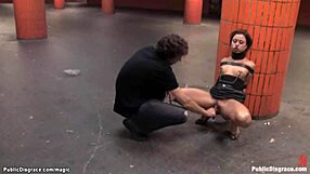 czech woman in public setting