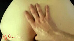 Milf Plays With Her Ass In POV Homemade Scene With Cumshot.