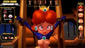 Princess daisy's game ends with big tits and toys. Explore the princess's big tits and toys in this game.