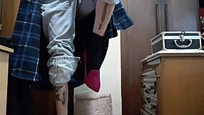 Spanish gay man in heels