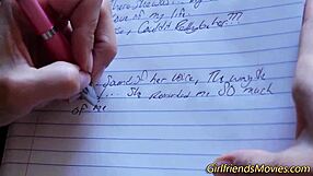 Teenage blonde lesbian explores big tits with toys fingering oral and 69