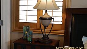 Teenage blonde lesbian explores big tits with toys fingering oral and 69