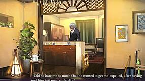 Taimanin Yukikaze 2 Part 24 features Rinko Way 07 in hentai style