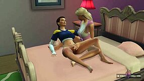 Hey, watch this lesbian couple get steamy in hot 3D animations